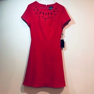 Adrianna Papell Red Dress -NWT